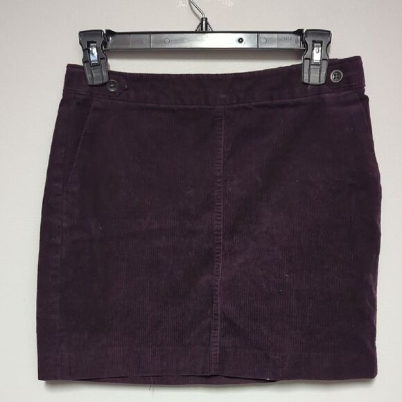Banana Republic Purple Mini Skirt for Work - Picture 1 of 5